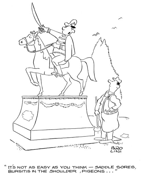 'It's not as easy as you think - saddle sores, bursitis in the shoulder, pigeons...'