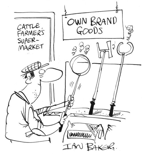 Cattle farmer's super-market