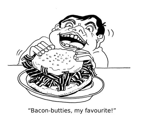 'Bacon-butties are my favourite!'