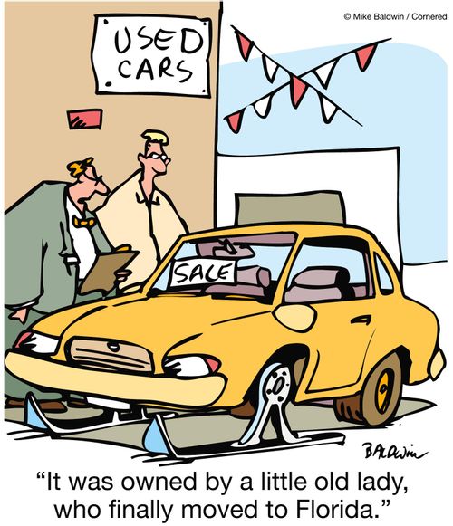 'It was owned by a little old lady, who finally moved to Florida.'
