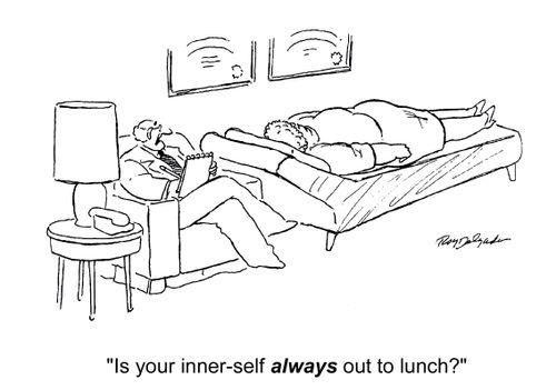 'Is your inner-self always out to lunch?'