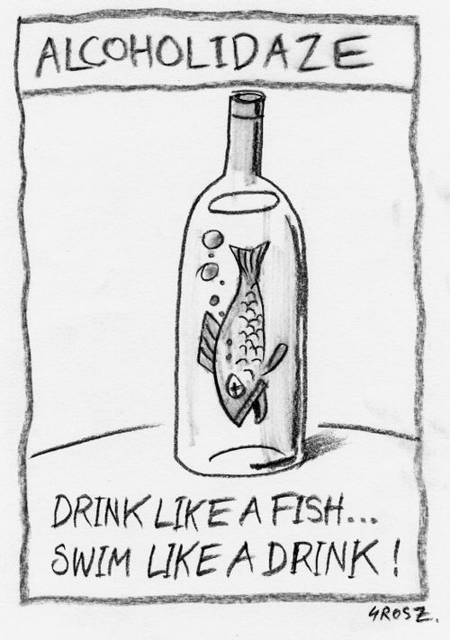 'Alcoholidaze: Drink like a fish...swim like a drink!'