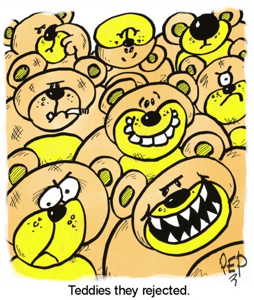 Teddies They Rejected