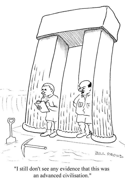 "I still don't see any evidence that this was an advanced civilisation."