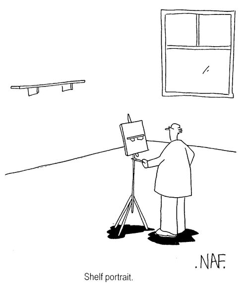'Shelf portrait'