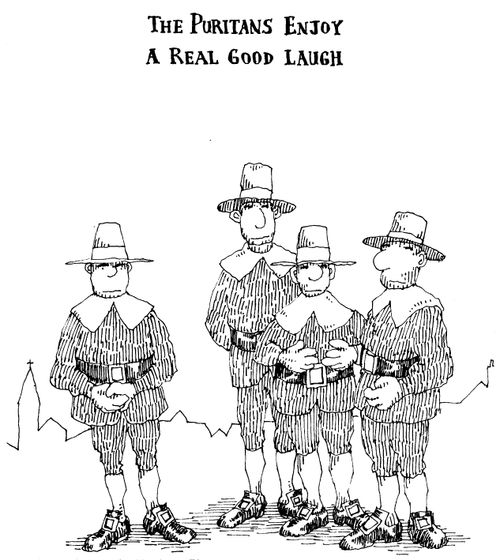 'The puritans enjoy a real good laugh'