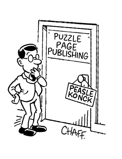 Puzzle Page Publishing - Peasle Konck.