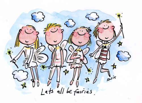 Let's all be fairies.