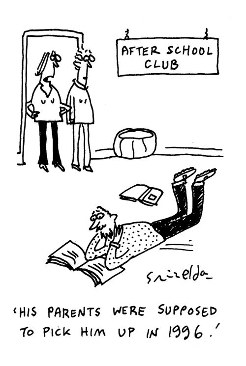 After School Club - 'His parents were supposed to pick him up in 1996.'