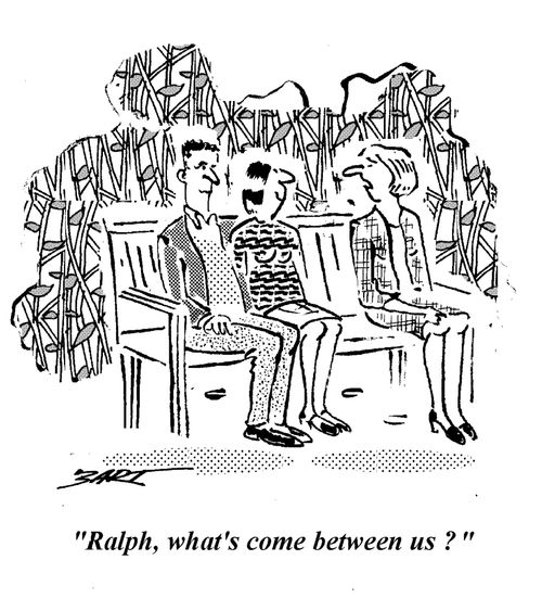 "What's come between us?"