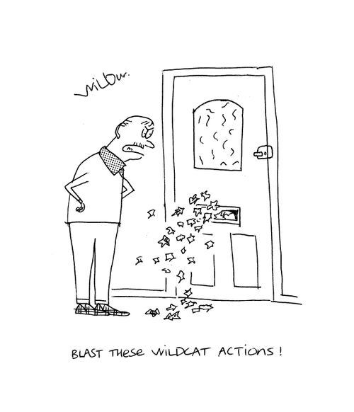 Blast those wildcat actions!