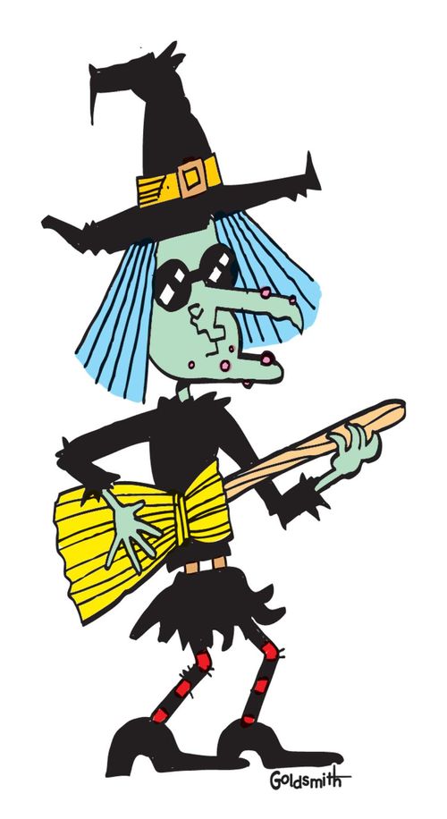 Groovy witch.