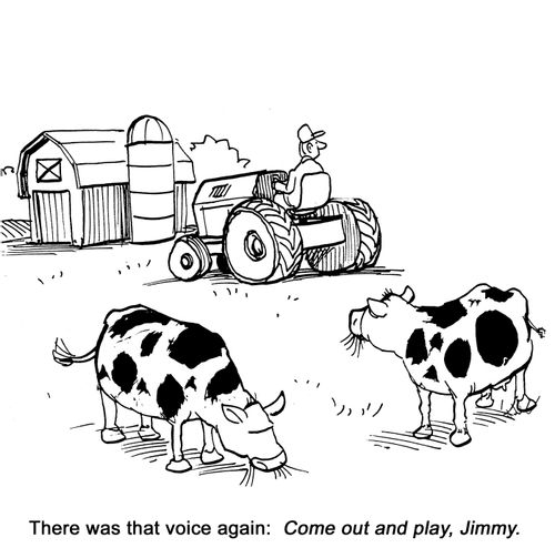 There was that voice again:  come out and play, Jimmy.