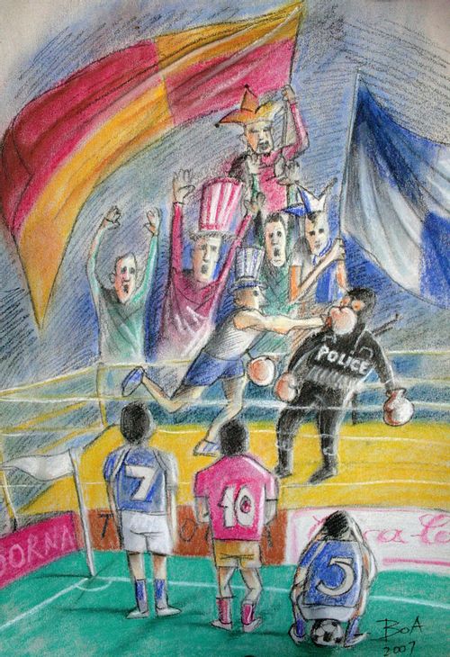 Football Hooligan. 