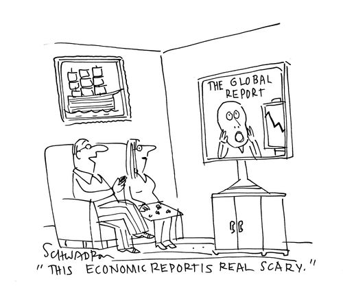 'This economic report is real scary.'