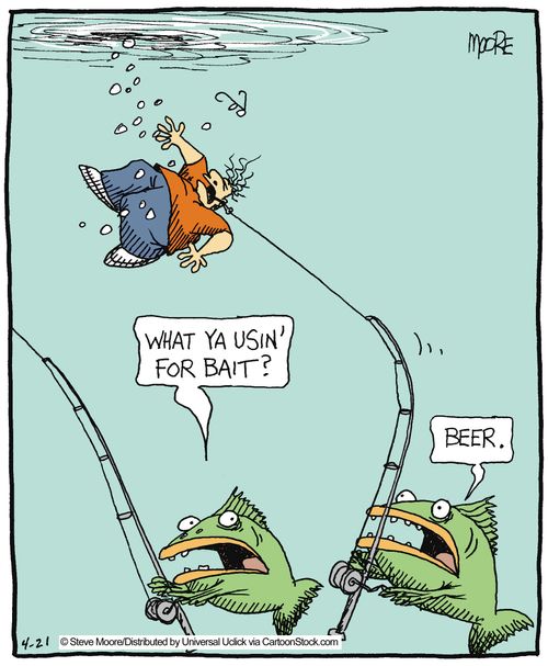 Fish hunting for men.