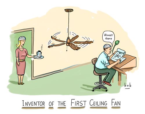 Inventor of the First Ceiling Fan: 'Almost There.'