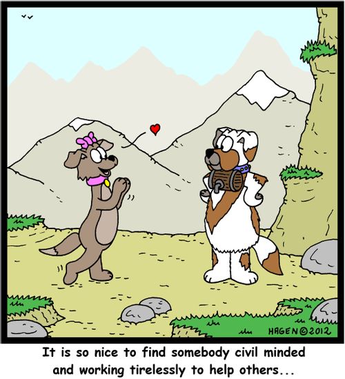 'It is so nice to find somebody civil minded and working tirelessly to help others...'