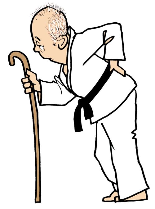 Old Karate Master