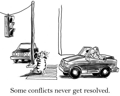 Some conflicts never get resolved.