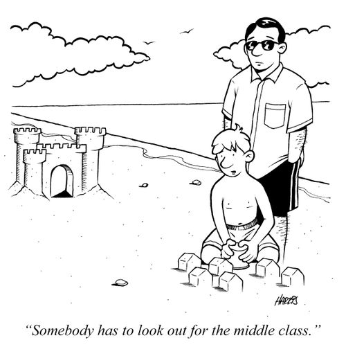 'Somebody has to look out for the middle class.'