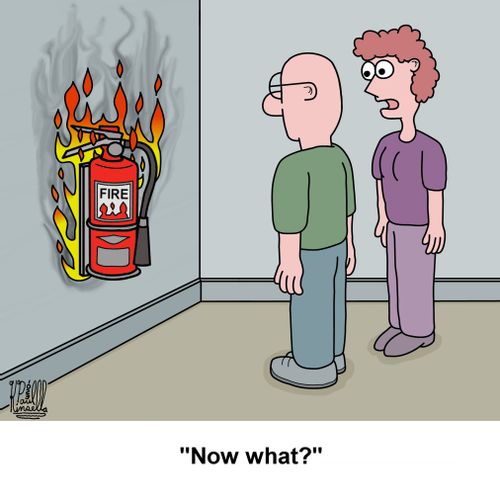 'Now what?'
