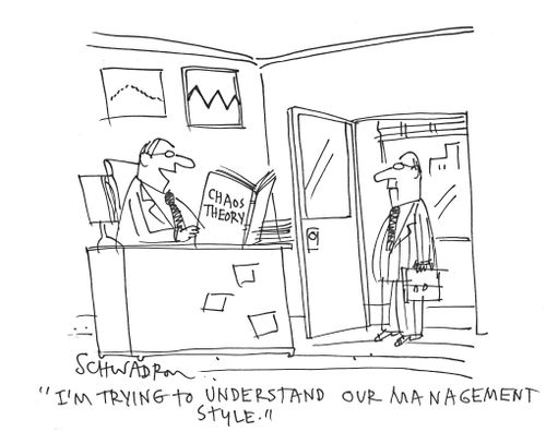 'I'm trying to understand our management style.'