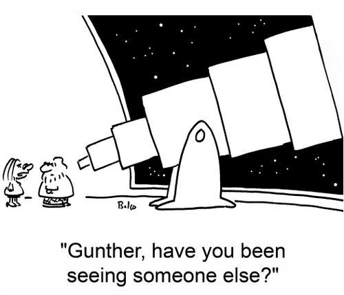 'Gunther, have you been seeing someone else?'