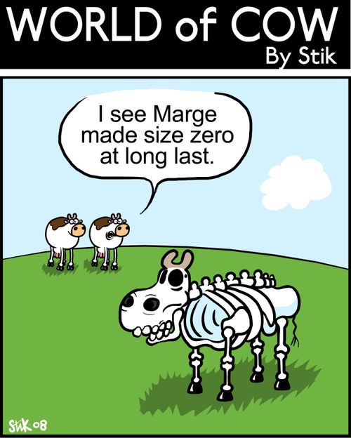 I see Marge made size zero at long last.