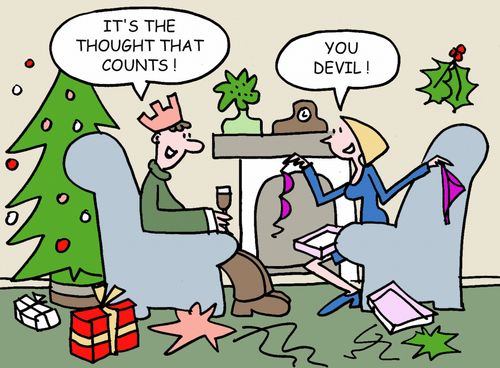 'It the thought that counts.'