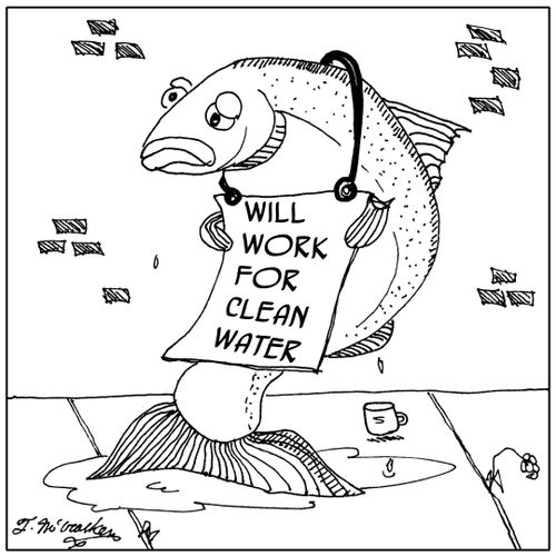 Will work for clean water.