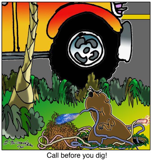 Call before you dig!