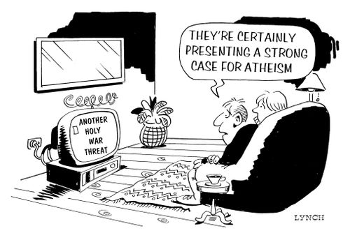 They're certainly presenting a strong case for atheism.