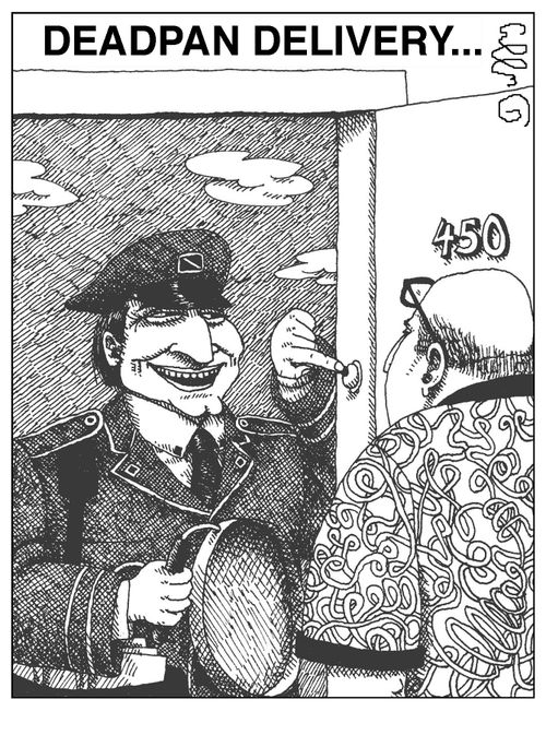 Deadpan Delivery.