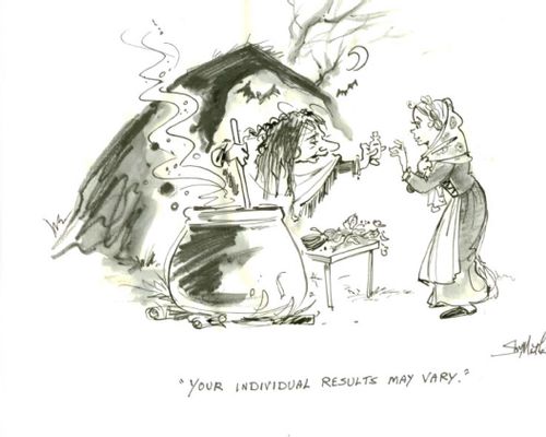 'Your individual results may vary.'