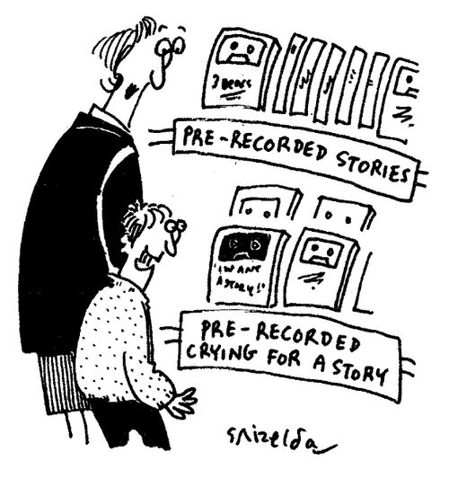 Pre-Recorded Crying For A Story