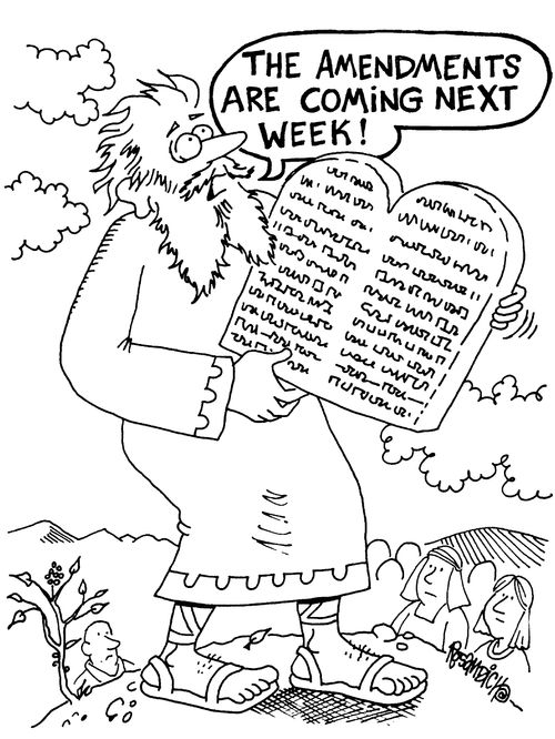 "The amendments are coming next week!"