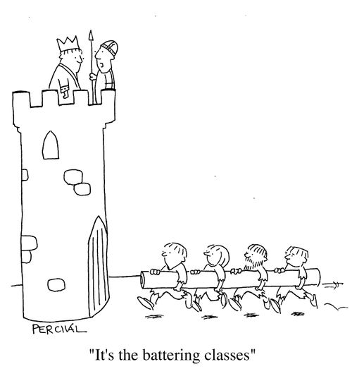 "It's the battering classes"