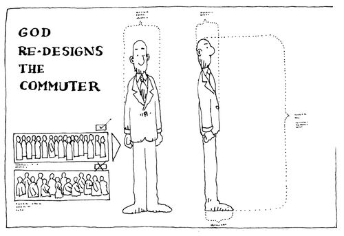 God redesigns the commuter