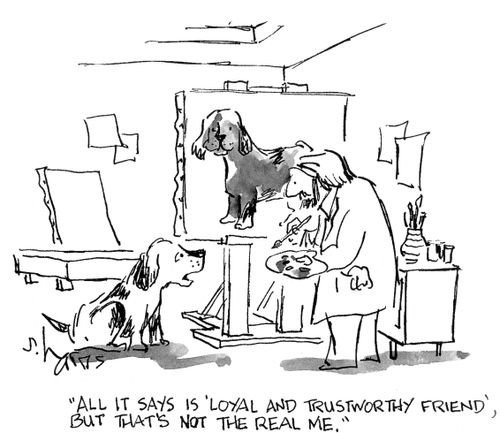 'All it says is 'loyal and trustworthy friend', but that's not the real me.'