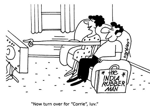 'Now turn over for 'Corrie', luv.'