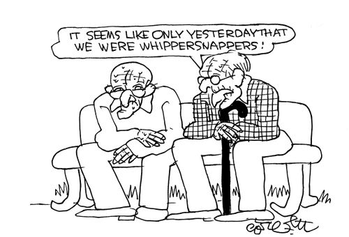 'Feels like only yesterday that we were whippersnappers!'