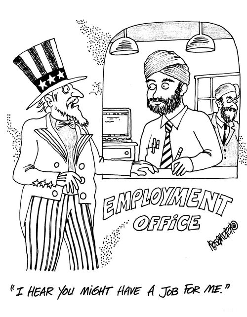 'I hear you might have a job for me.'