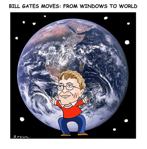 Bill Gates retires.