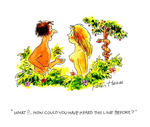'What? How could you have heard this line before?'