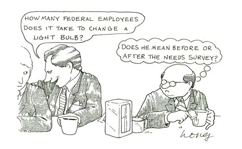 'Does he mean before or after the needs survey?'