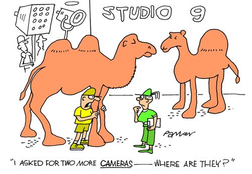 'I asked for TWO more cameras-where are they?'