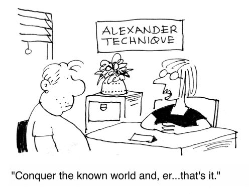 'Conquer the known world and, er...that's it.'