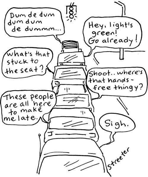 Thoughts in Traffic