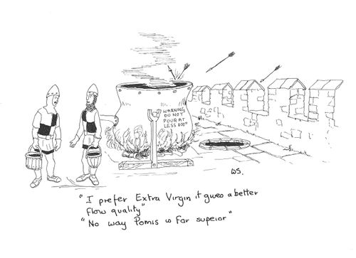 'I prefer Extra Virgin, it gives a better flow quality.'
